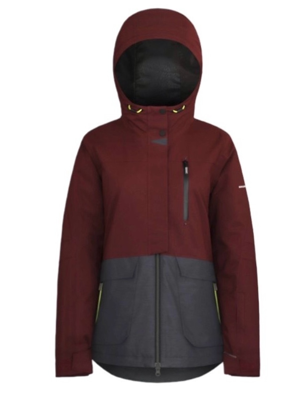 NWT [Boulder Gear] Goofy Insulated Wild Berry/Gray Colorblock Jacket Women’s M - Picture 2 of 15